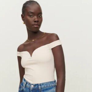 REFORMATION Andria Knit Top XS